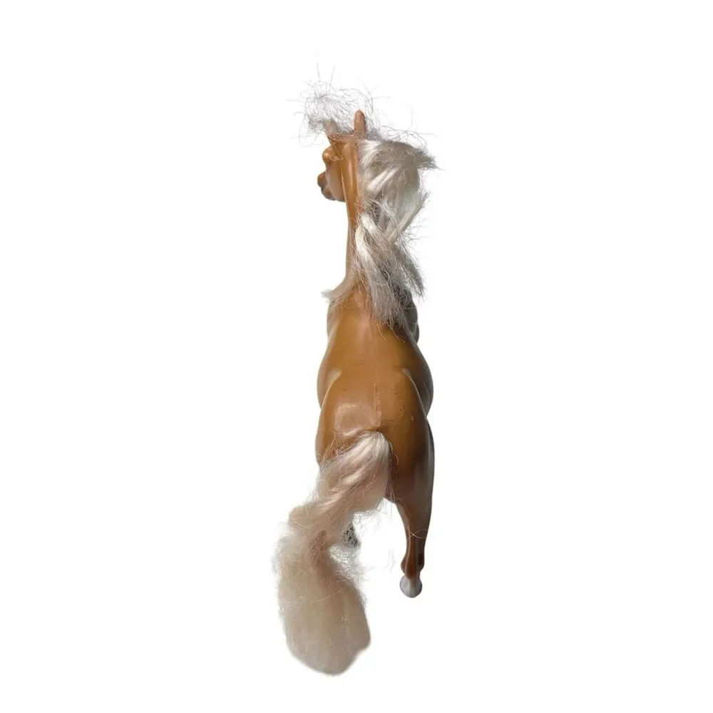 Vintage Dallas Golden Palomino Horse Mattel 1980 Barbie In Good Condition